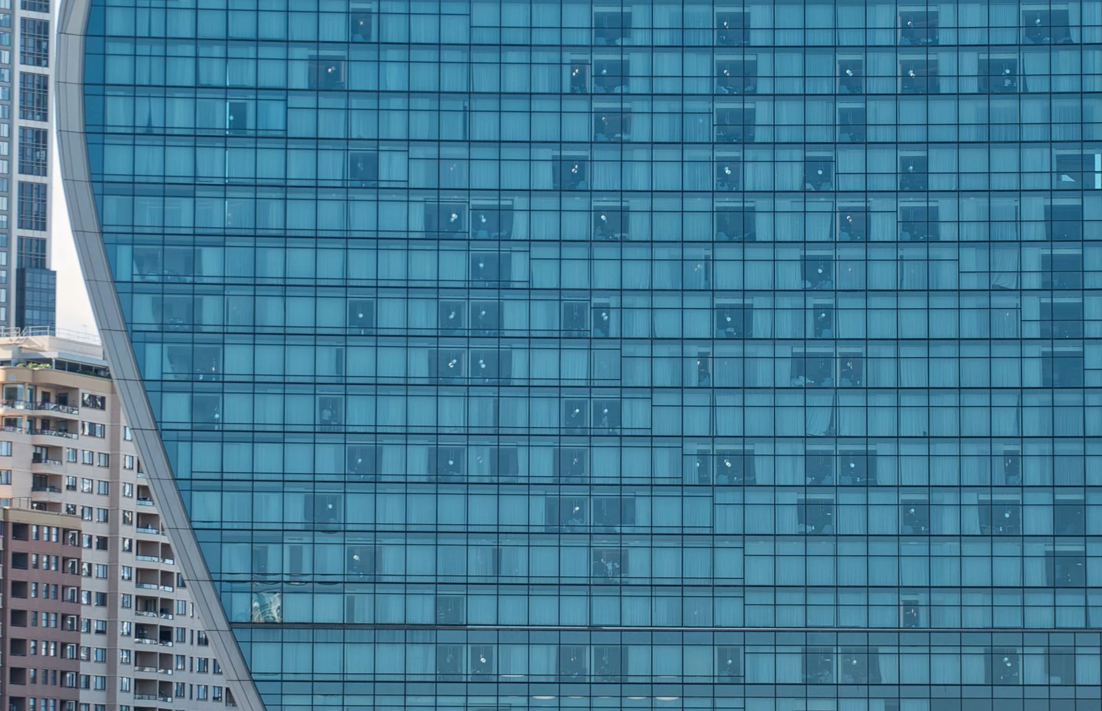 W Hotel building at Darling Harbour in Sydney, Australia; illustrative, not the case-study asset